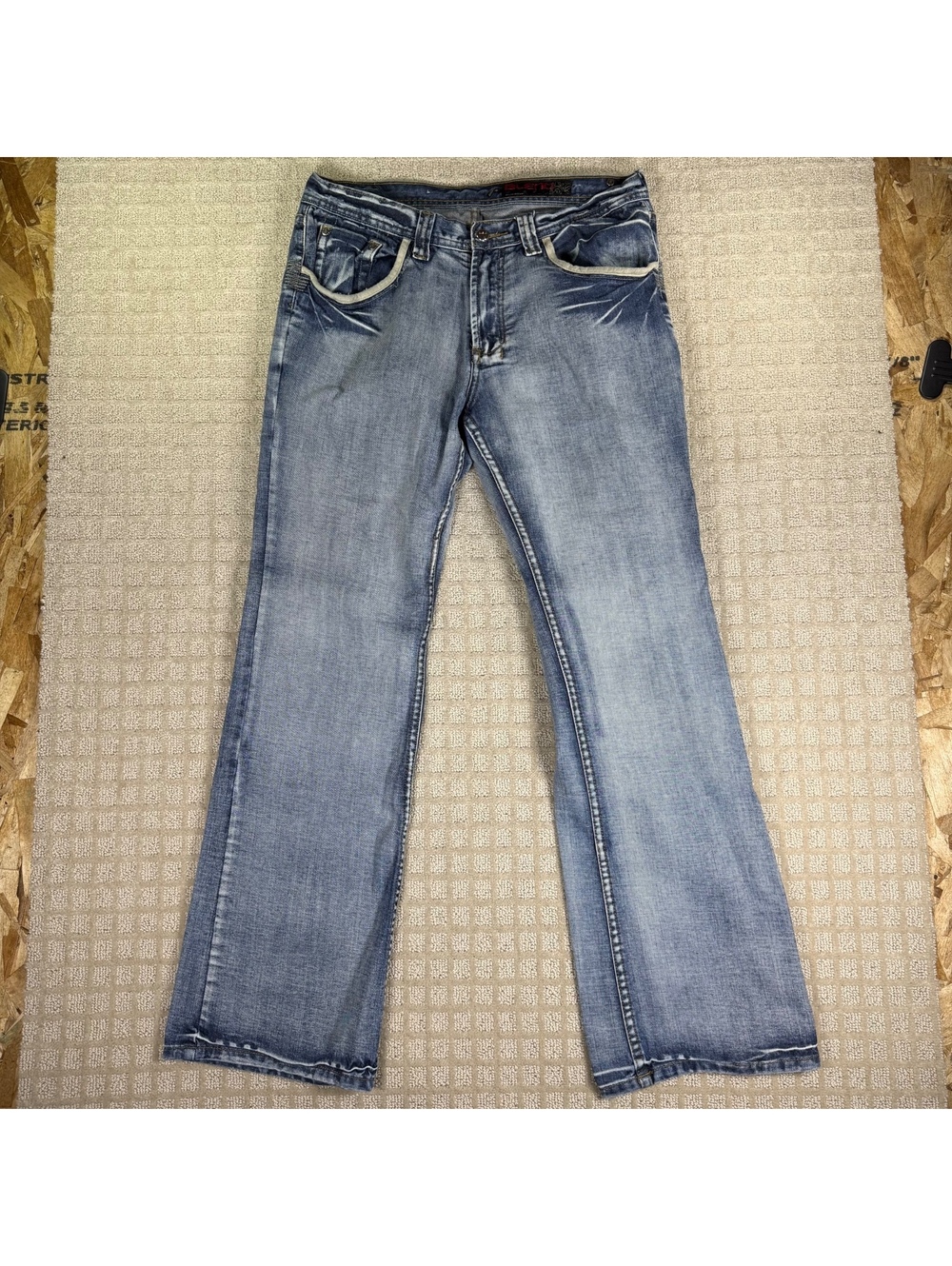 Blend Y2K Light Wash Blue Jeans 34x32